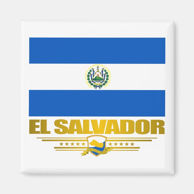 El Salvador-Pridet Magnet (Framsidan)