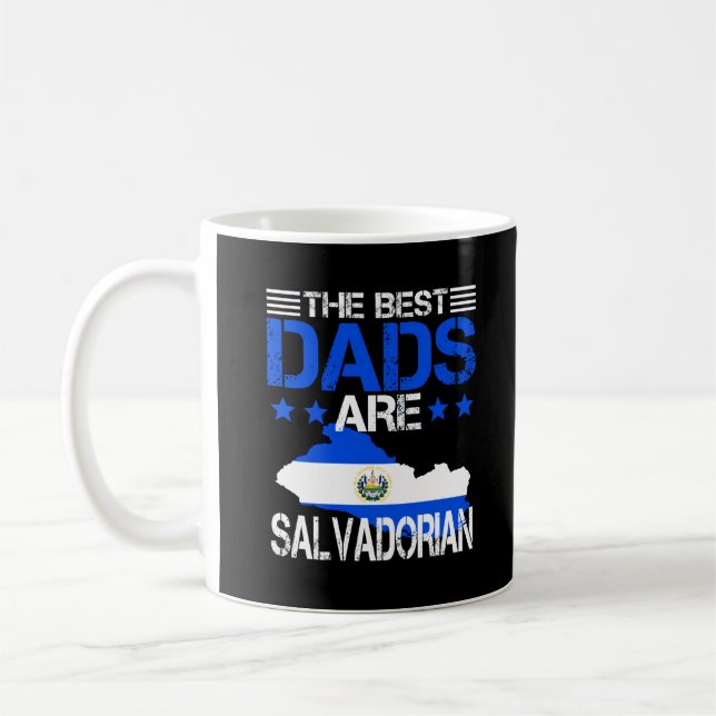 El Salvador salvadorian Pappa Fars dag Gift Kaffemugg (Vänster)