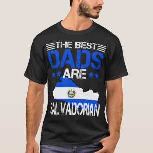 El Salvador salvadorian Pappa Fars dag Gift T Shirt