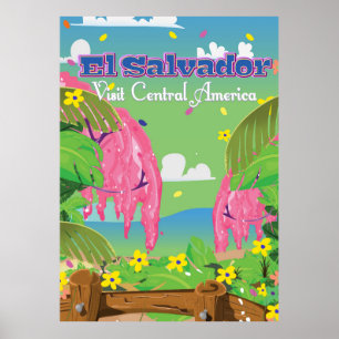 El Salvador seriefigurer reseskiss. Poster