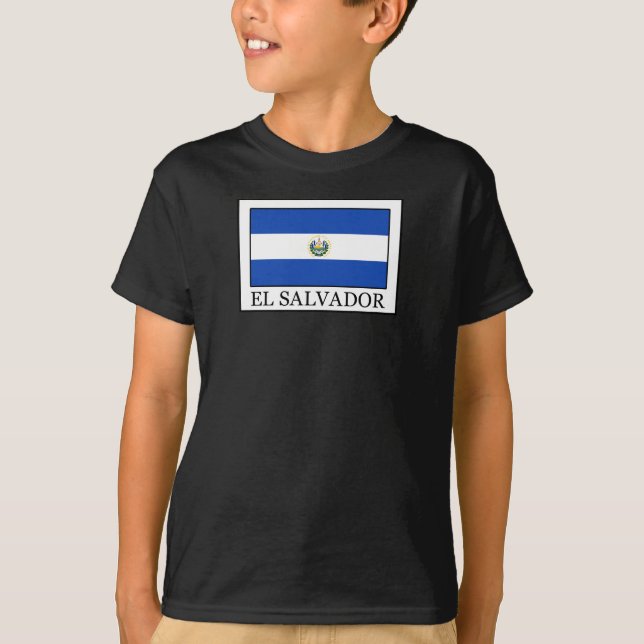 El Salvador T-Shirt (Framsida)