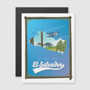 El Salvador Travel karta