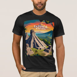 El Salvador Travel Vintage affisch El Tazumal T Shirt