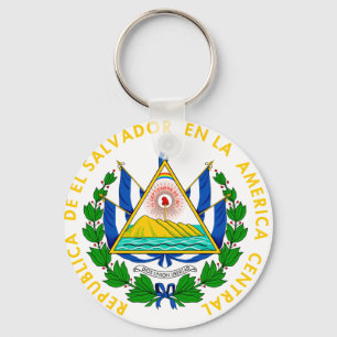 El Salvador vapensköld SV Nyckelring