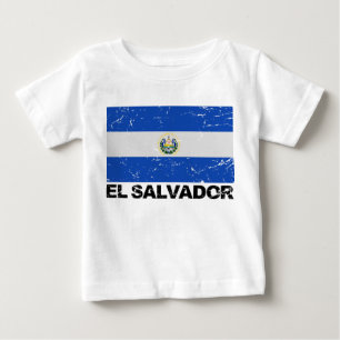 El Salvador vintageflagga Tee