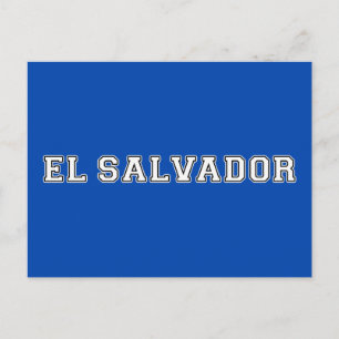 El Salvador Vykort