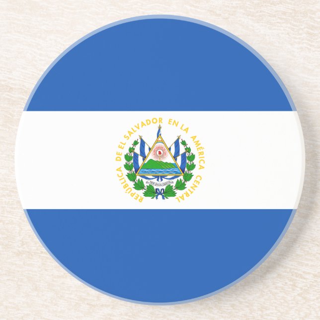 El Salvadors flagga Underlägg (Framsidan)