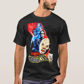 El Santo en El Museo de Cera Museum i Vax 1963 T Shirt