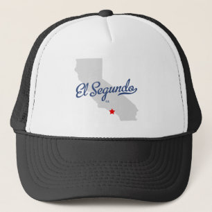 El Segundo Kalifornien CA skjorta Truckerkeps