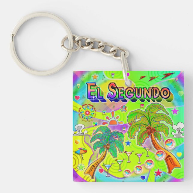 El Segundo Mind Focus Keychain (Framsidan)