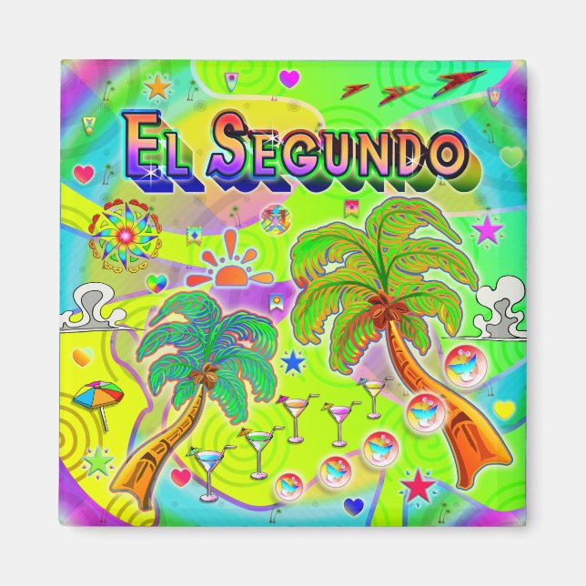 El Segundo Mind Focus Magnet (Framsidan)