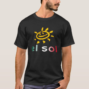 El-solenoid solen i mexicansk sommarsemester t shirt