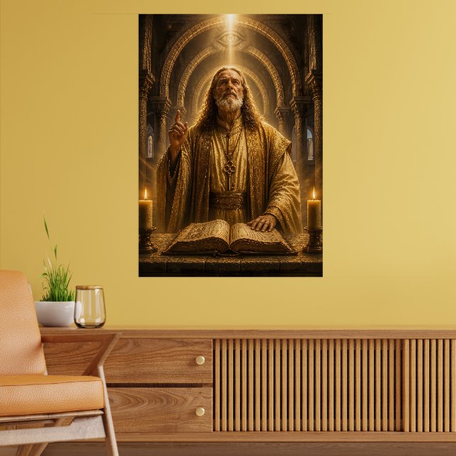 El Sumo Sacerdote Poster (Vardagsrum 2)