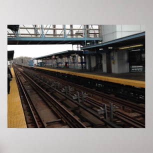 El Tåg Station Philadelphia Poster