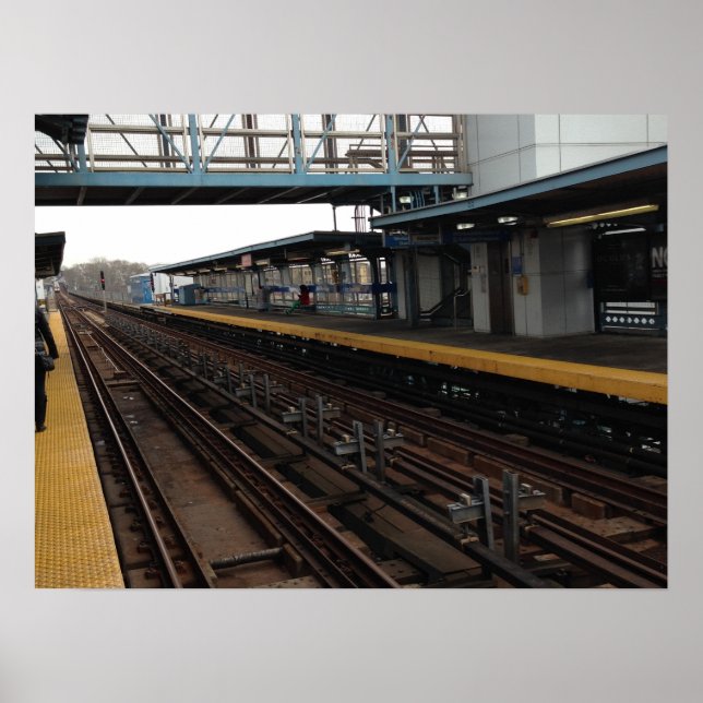 El Tåg Station Philadelphia Poster (Framsidan)