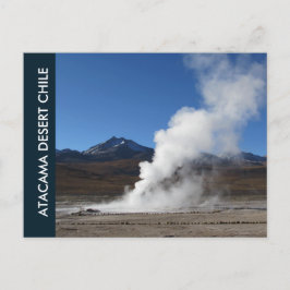 El Tatio Geyser, Atacama Desert, Chiles vykort