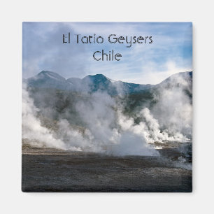 El Tatio Geysers nära San Pedro de Atacama - Chile Magnet