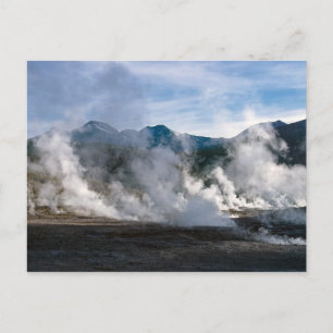 El Tatio Geysers nära San Pedro de Atacama - Chile Vykort