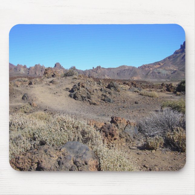 El Teide anpassningsbar mousepad Musmatta (Framsidan)