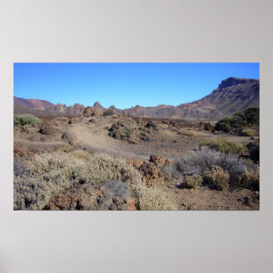 El Teide anpassningsbar poster