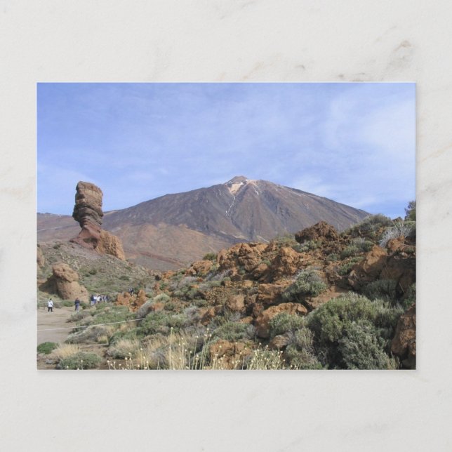 El Teide-anpassningsbarnas vykort (Framsida)