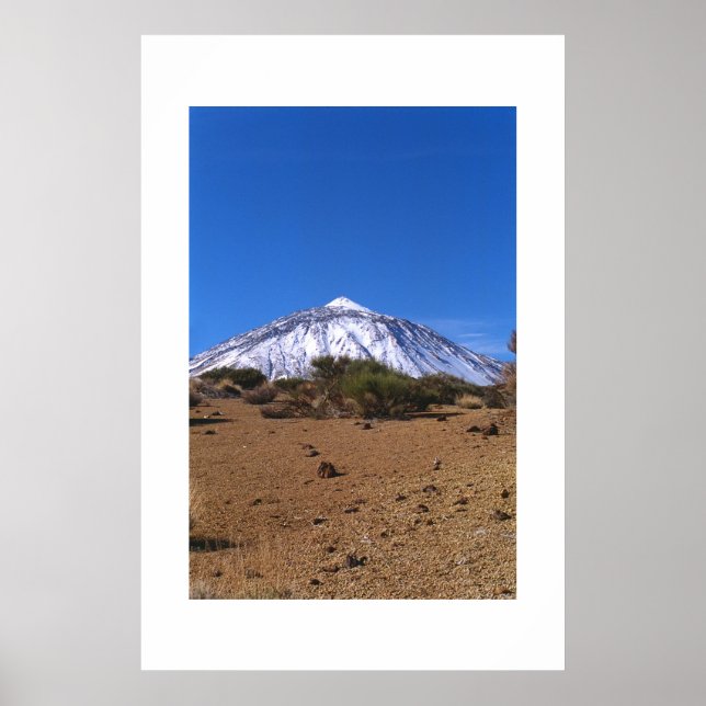 El Teide Poster (Framsidan)