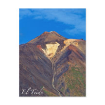 El Teide, Teneriffa, vykort
