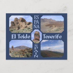 El Teide, vykort för Teneriffa-anpassningsbarna