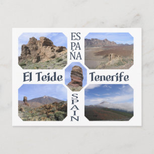 El Teide, vykort för Teneriffa-anpassningsbarna