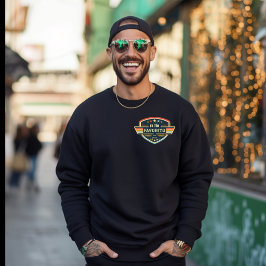 El Tío Favorito Custom År Vintage Plåster Lång Ärmad Tröja