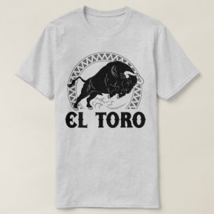 El Toro T-tröja för mexikan för tjurspanjorkult Tee Shirt