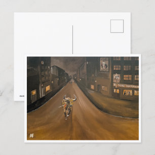 El Toro Torturado Painting av Alfred Fox Vykort