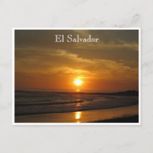 el tunco sunset vykort
