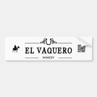 El Vaquero Bumper Sticker Bildekal