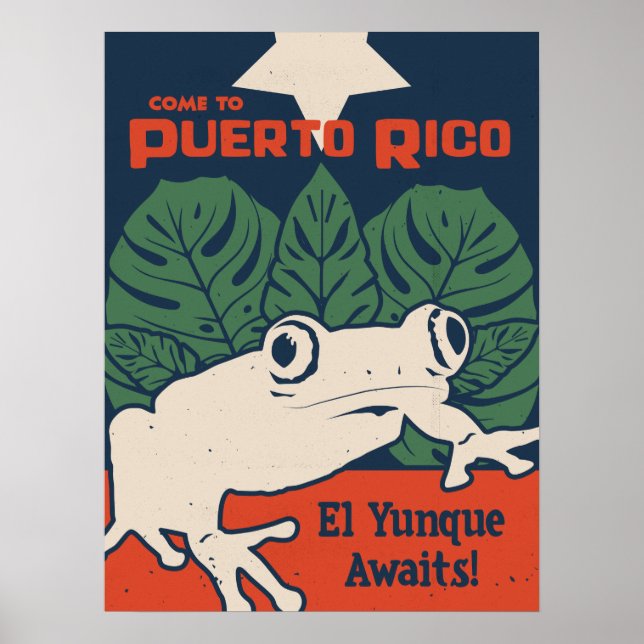 El Yunque Awaits Poster (Framsidan)