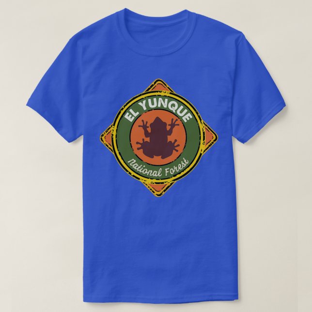 El Yunque National Forest Sticker and Mug CCC 1 T Shirt (Design framsida)
