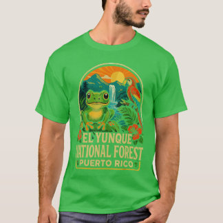 El Yunque National Forest Wildlife Puerto Rico gir T Shirt