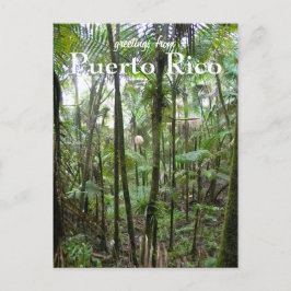 El Yunque, Puerto Rico Vykort