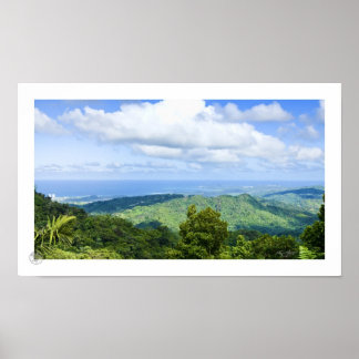 El Yunque View Poster