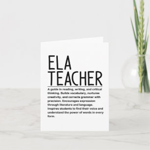 Ela-lärare Kort
