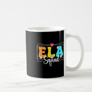 Ela Squad Lärare Tillbaka Till Skolan Engelska Spr Kaffemugg