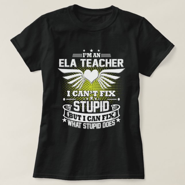 ELA Tröja för lärare Gift (Design framsida)