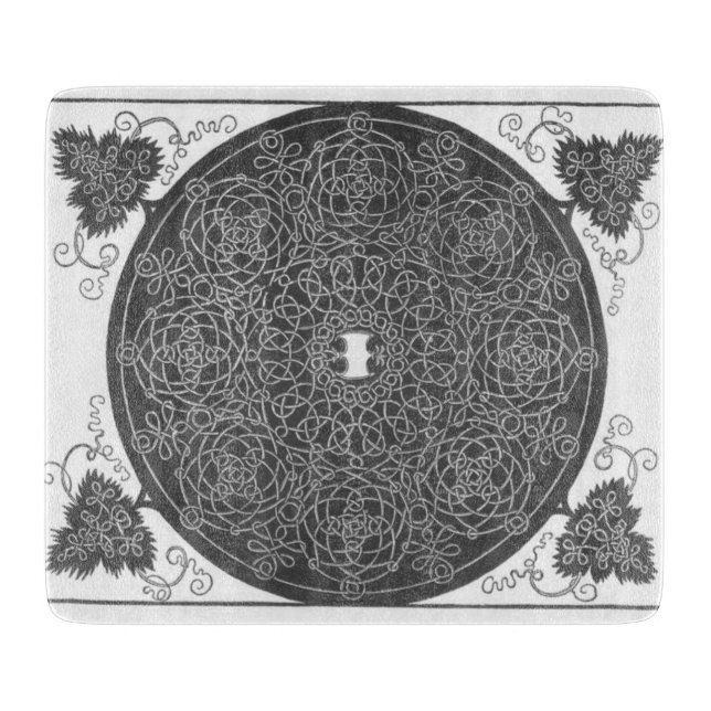 Elaborate Knot Mönster (av Albrecht Dürer) (Framsidan)