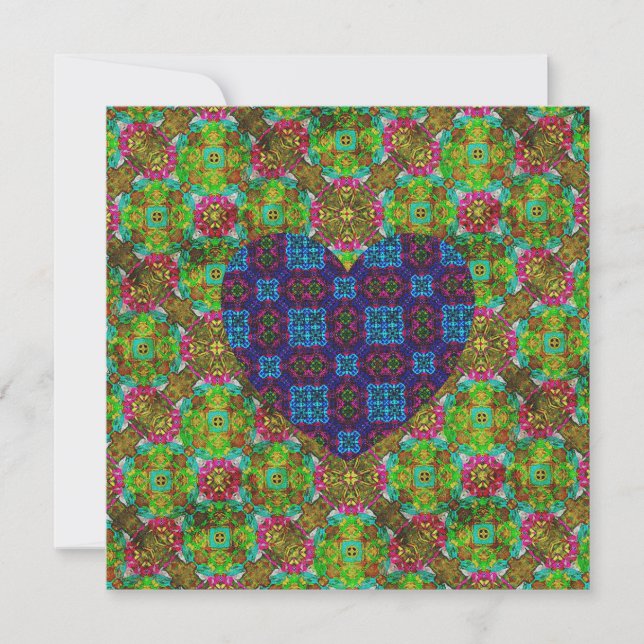 Elafonisi Heart Kort (Framsida)