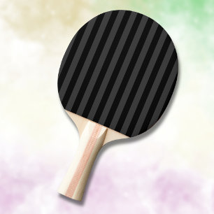 Elagnat Black & Smoky Black Lodrät Rand Pingisracket