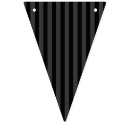 Elagnat Black & Smoky Black Lodrät Rand Vimplar