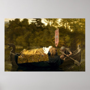Elaine av Sophie Andersson Poster