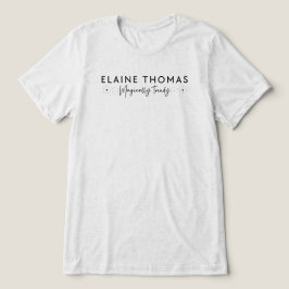 ELAINE THOMAS Magic Trendig Trollspö Gnistra Black T Shirt