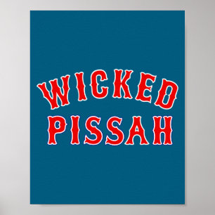 Elak Ah Er Boston New England Southie Poster