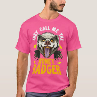 Elak Arg Snarling Honey badger T Shirt